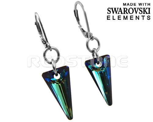 Náušnice Swarovski Elements RED8074